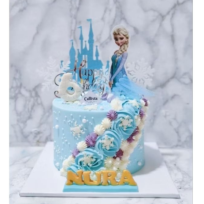 

Cake Elsa Frozen D18cm