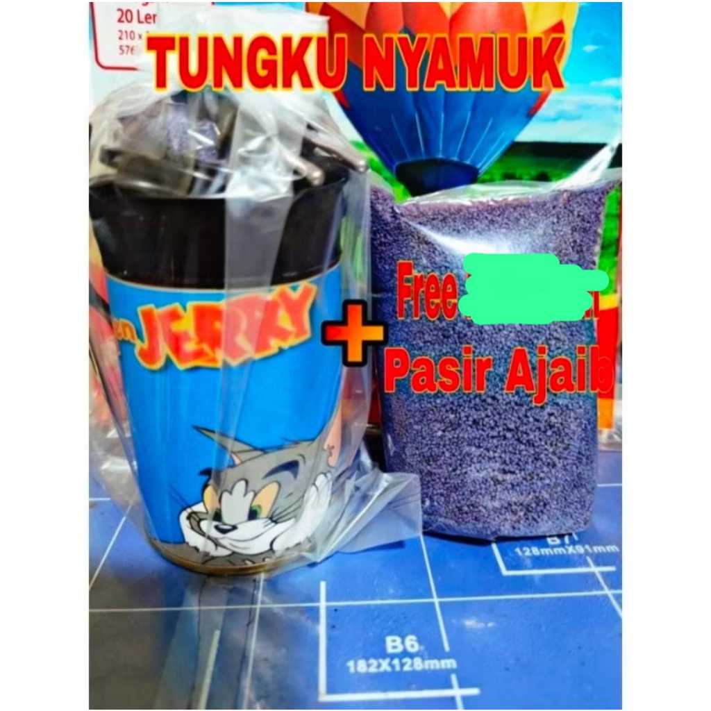 Tungku Pasir Nyamuk / Tungku Pasir Ajaib