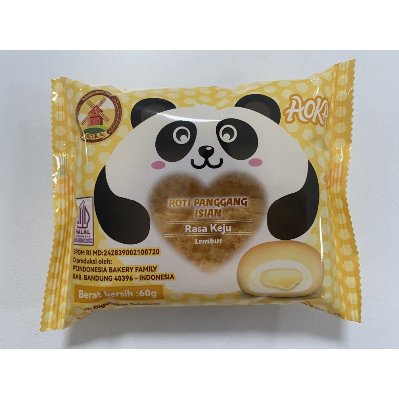 

1 PCS ROTI PANDA AOKA ROTI PANGGANG ROTI GULUNG ROTI ISIAN