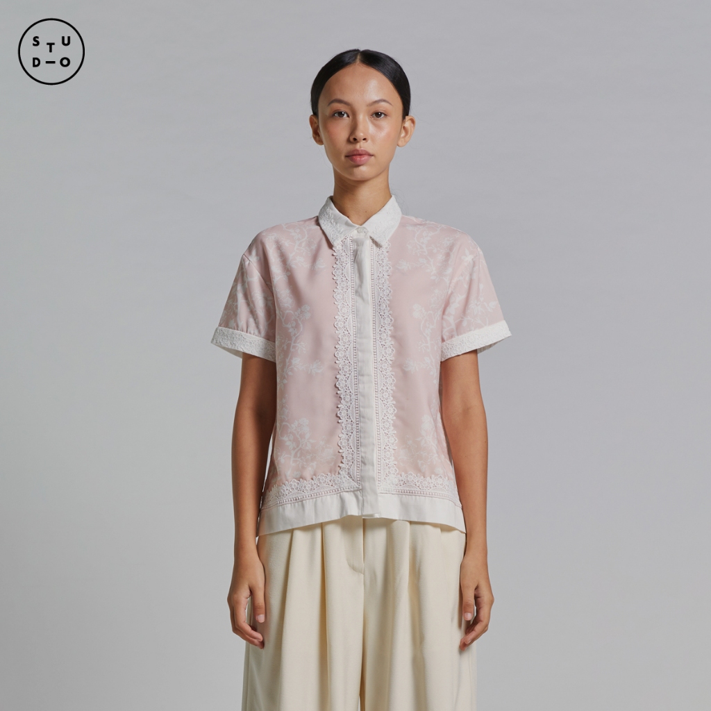 COTTONINK Studio - Atasan Kemeja Wanita Rashida #StudioRaya