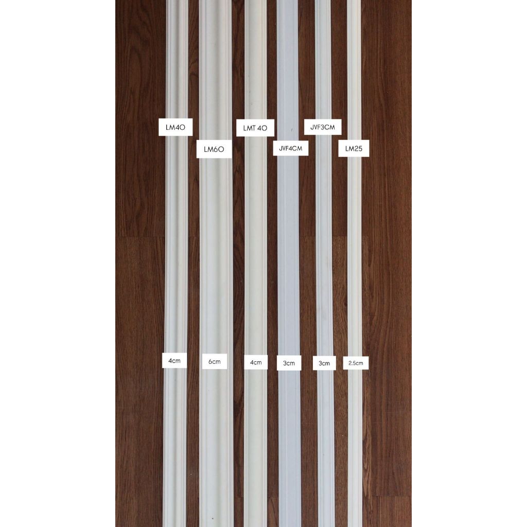 LIS MOULDING DINDING BAHAN PVC ANTI RAYAP