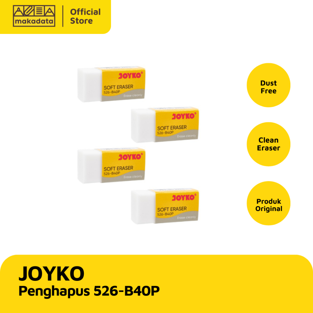 

JOYKO STIP | PENGHAPUS B-40 PUTIH SET OF 4 MURAH