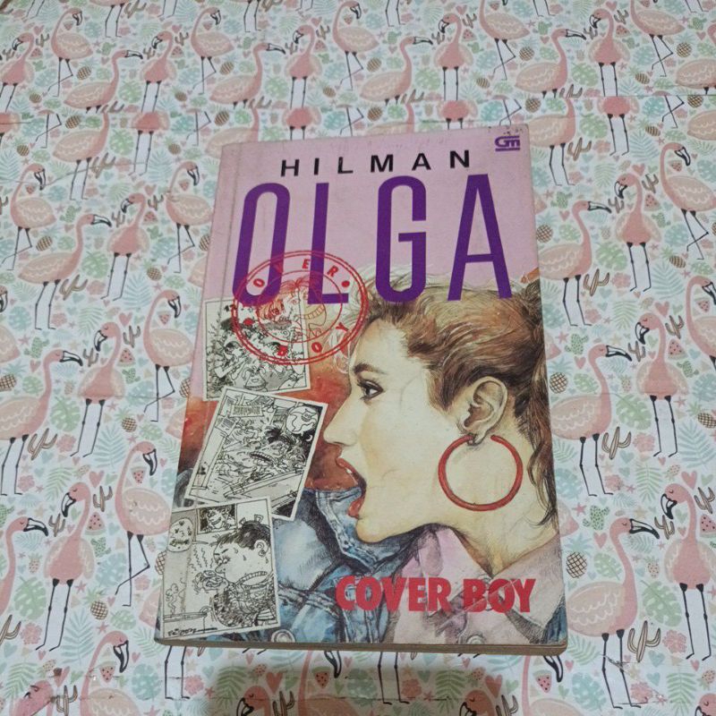 Novel Hilman - Olga, Cover Boy