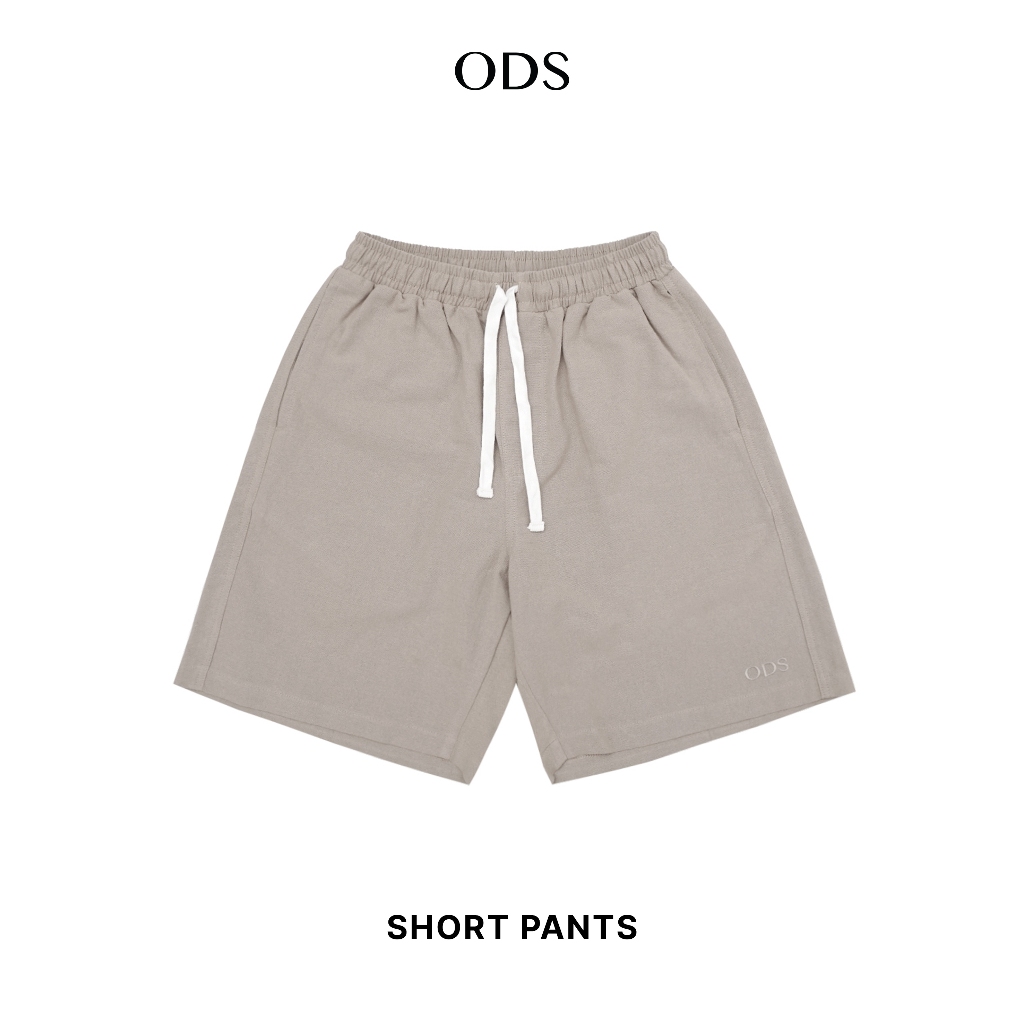 ODS Celana Pendek Linen Short Pants Coklat Khaki