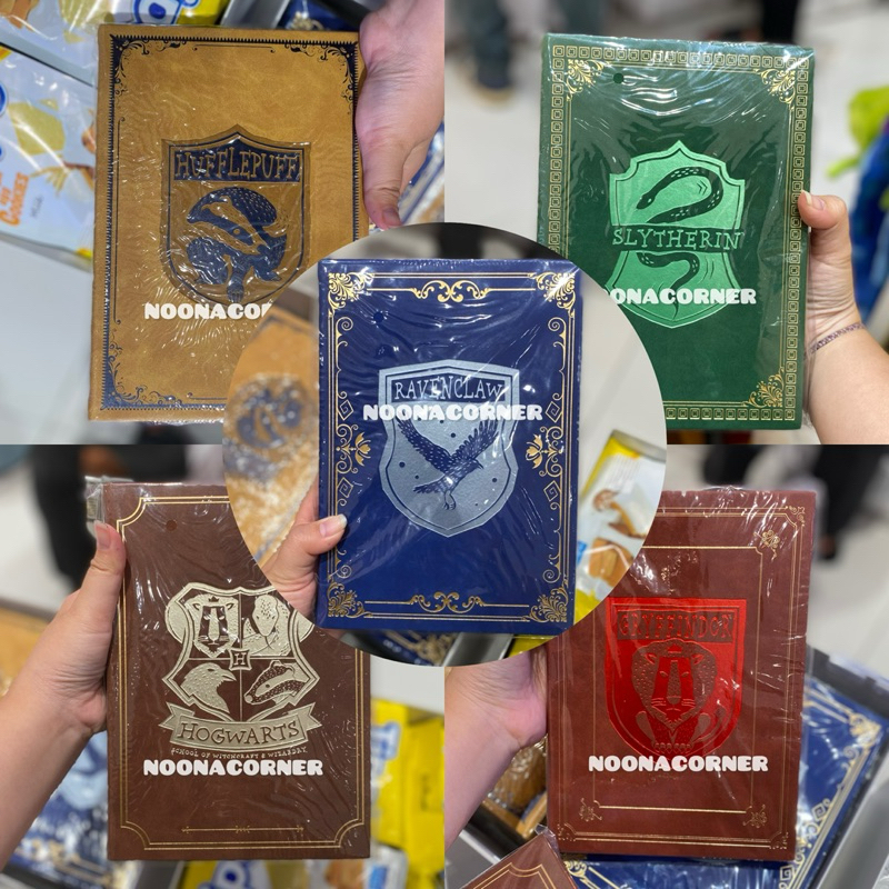 

Miniso x Harry Potter ‼️ Notebook PU Hardcover Book Embossment Harry Potter Collections (Gryffindor / Slytherin / Ravenclaw / Hufflepuff)