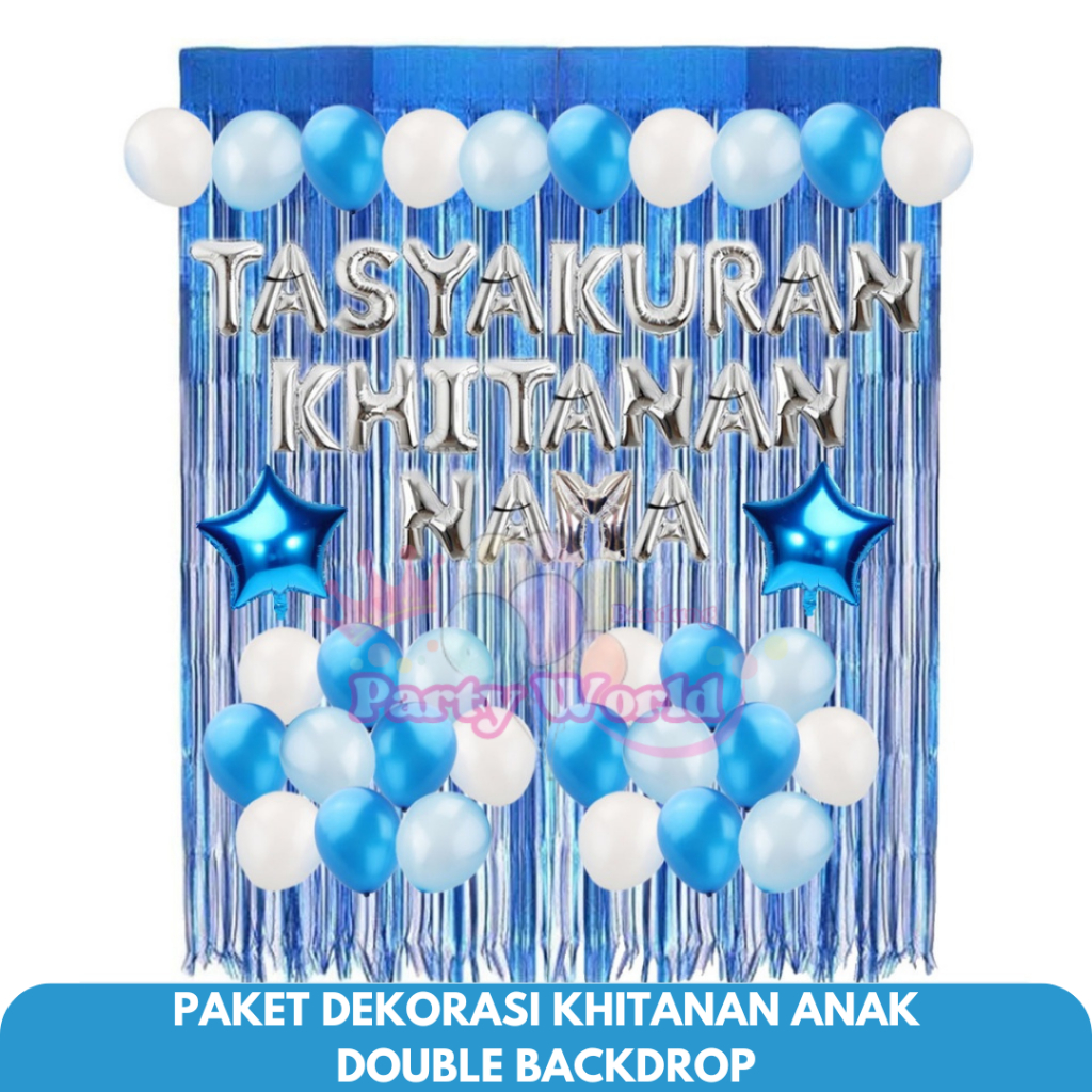 Paket Dekorasi Tasyakuran Khitanan Anak