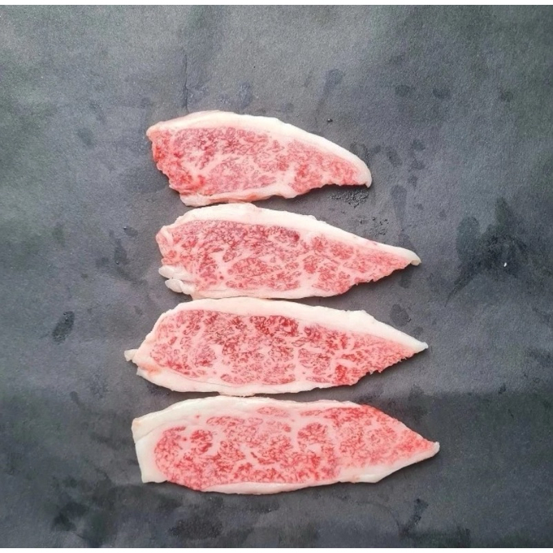 [WAGYU] Daging Sapi Steak Ribeye Cap A5 Miyazaki Kobe Kagoshima Jepang 1kg