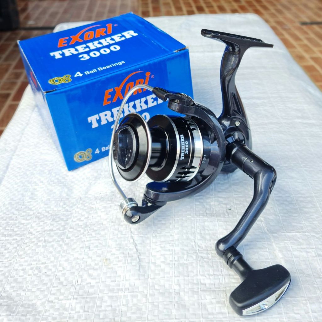 Reel Exori TREKKER 1000/3000/5000 Original Right/Left Handle Reel Murah