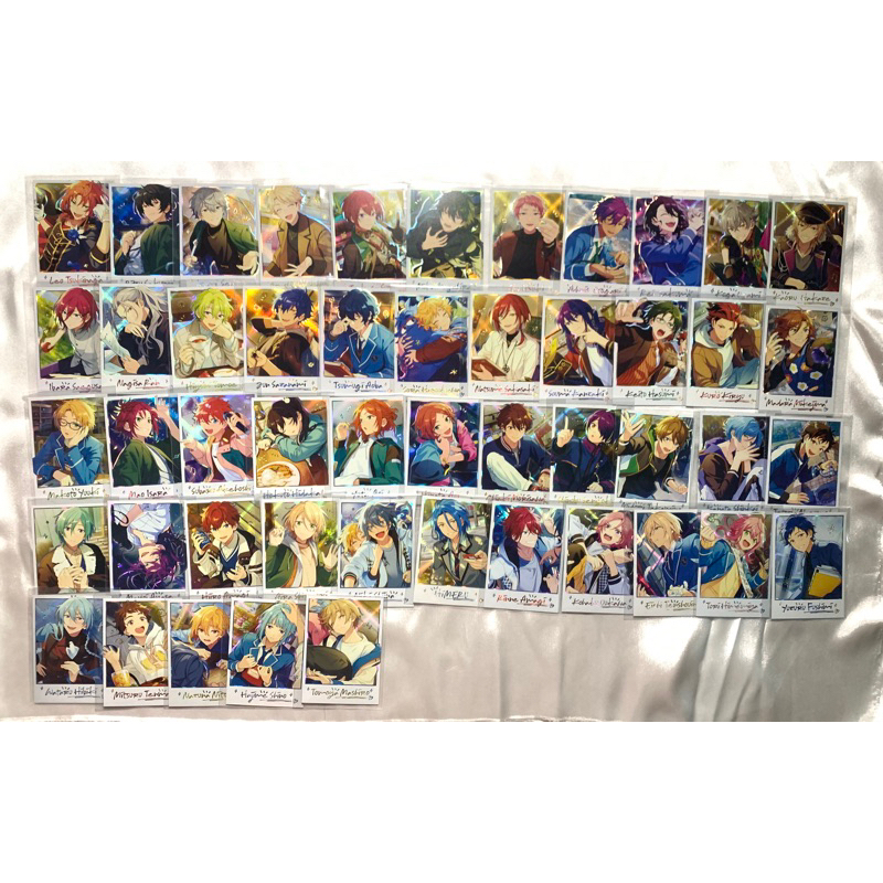 pashakore pasha pa shot doodle polaroid Ensemble stars CN Izumi Rei Ritsu Mika knights undead Ryusei