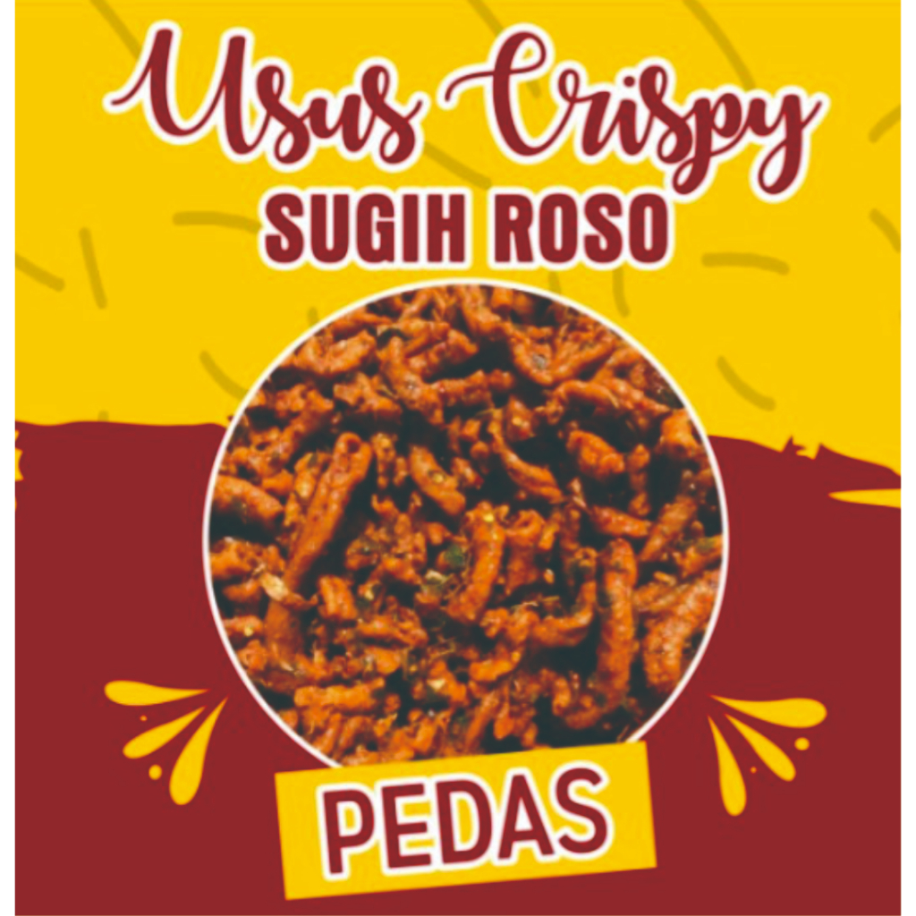 

Usus Crispy Sugih Roso Pedas