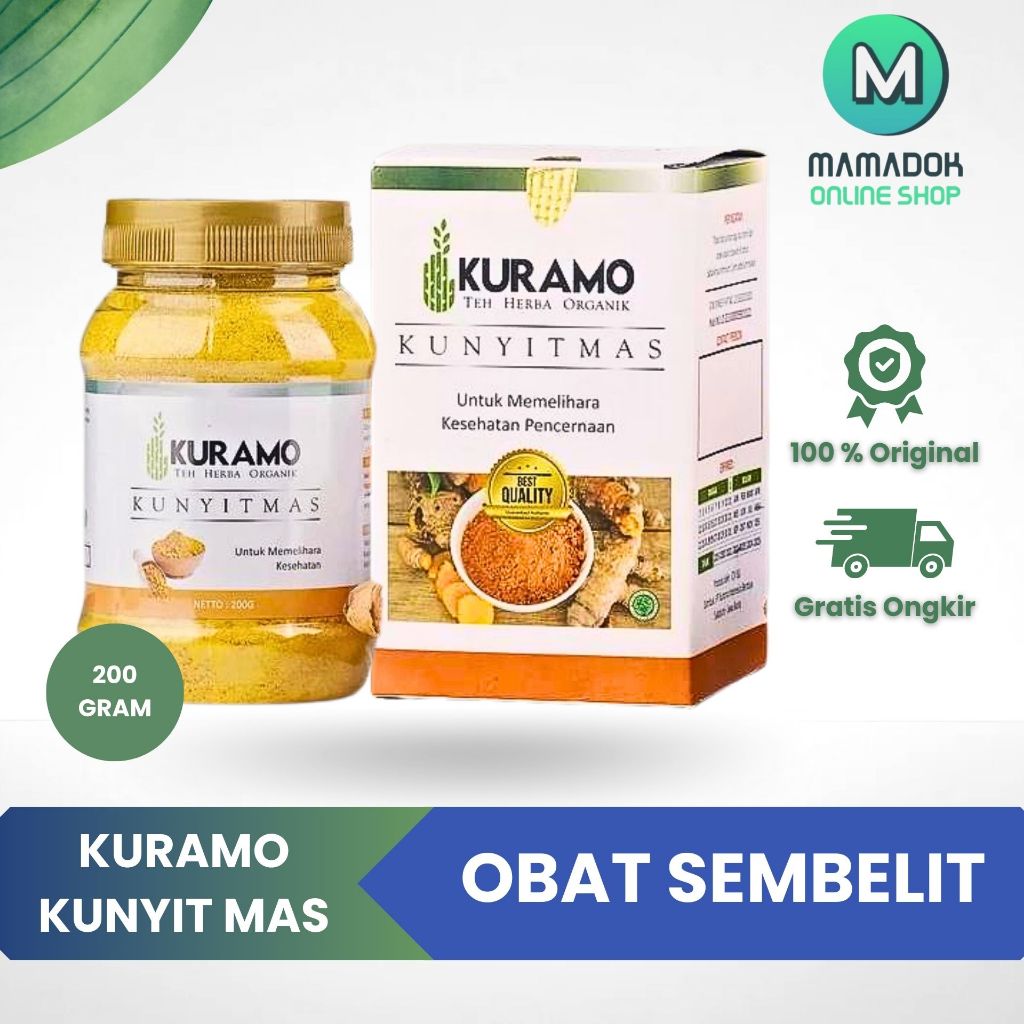 

Kuramo Bubuk Kunyit Mas Asli Jamu Herbal Ampuh Mengatasi Asam Lambung