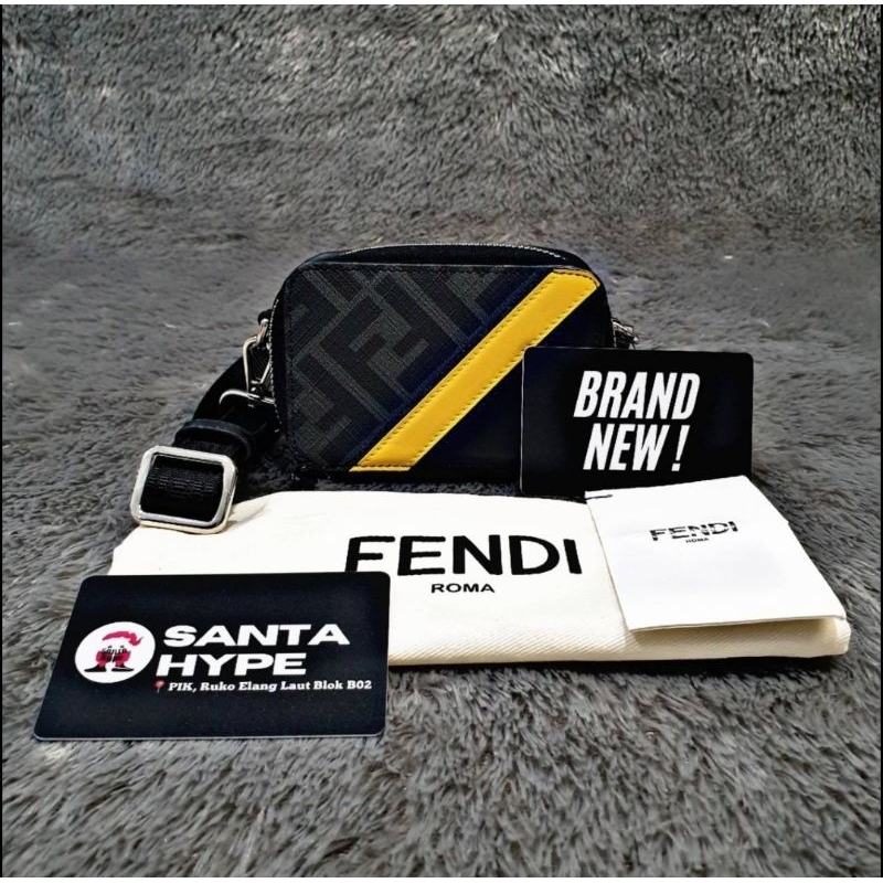 Fendi FF Logo Mini Sling Bag