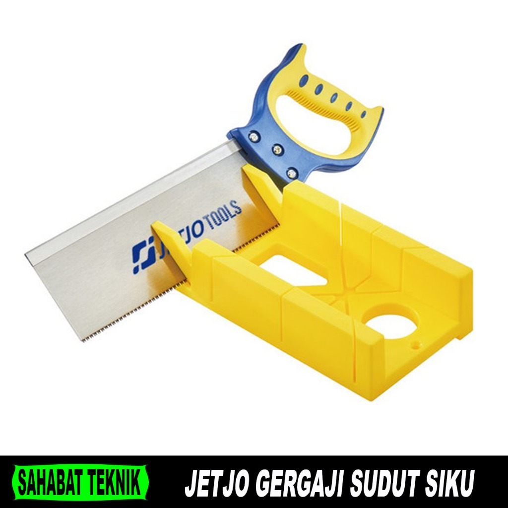 JETJO TOOLS GERGAJI FIGURA / BACK SAW SET / GERGAJI POTONG KAYU SUDUT SIKU FIGURA
