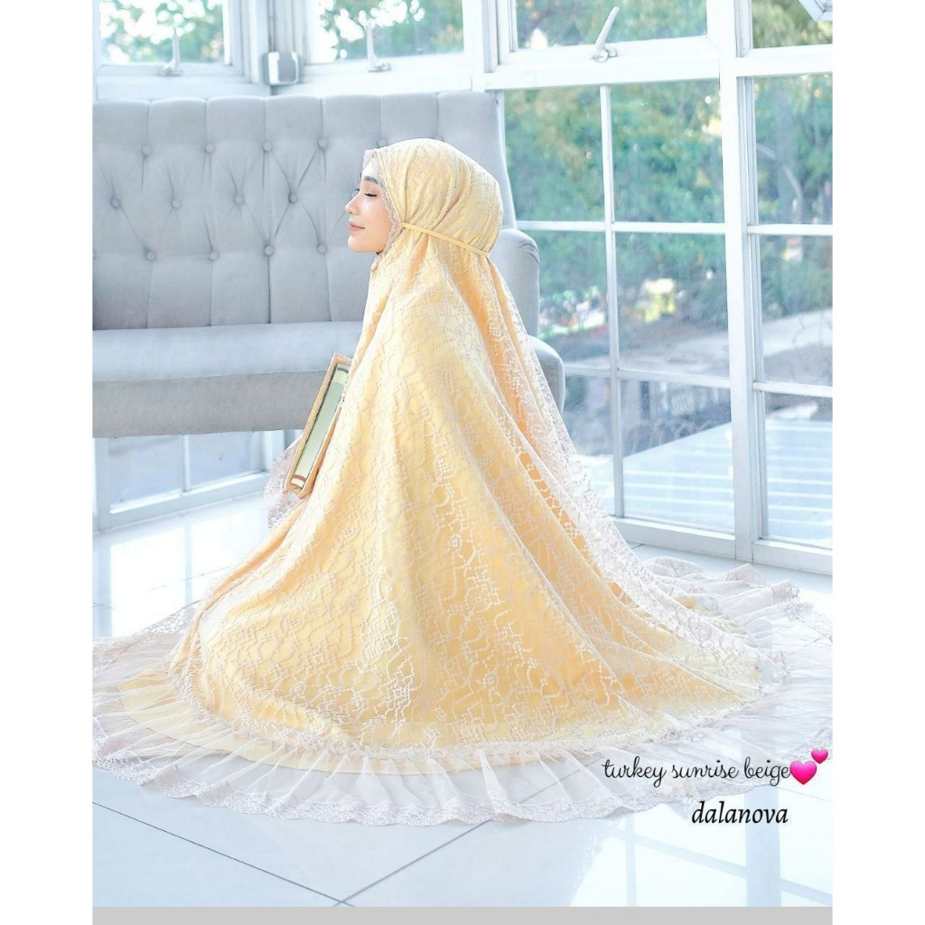 MUKENA DALANOVA TURKEY DALANOVA BAHAN LEMBUT ADEM