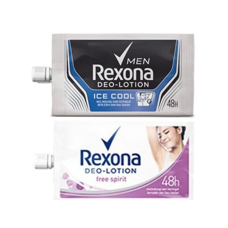 REXONA SACHET / REXONA SASET / REXONA DEO LOTION SACHET FREE SPIRIT M - REXONA COWOK