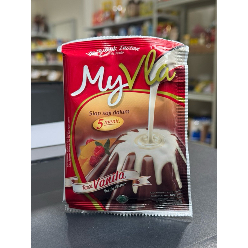 

My Vla Instant vla powder Vanilla / Vla bubuk instant rasa Vanila 60gr