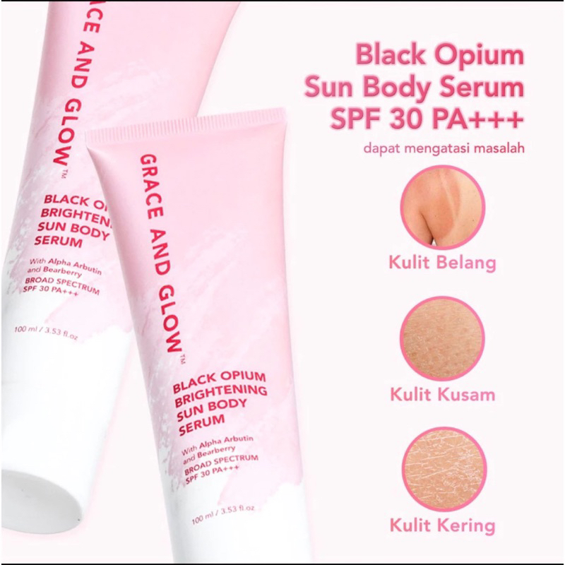 Grace & Glow Black Opium Sun Body Serum
