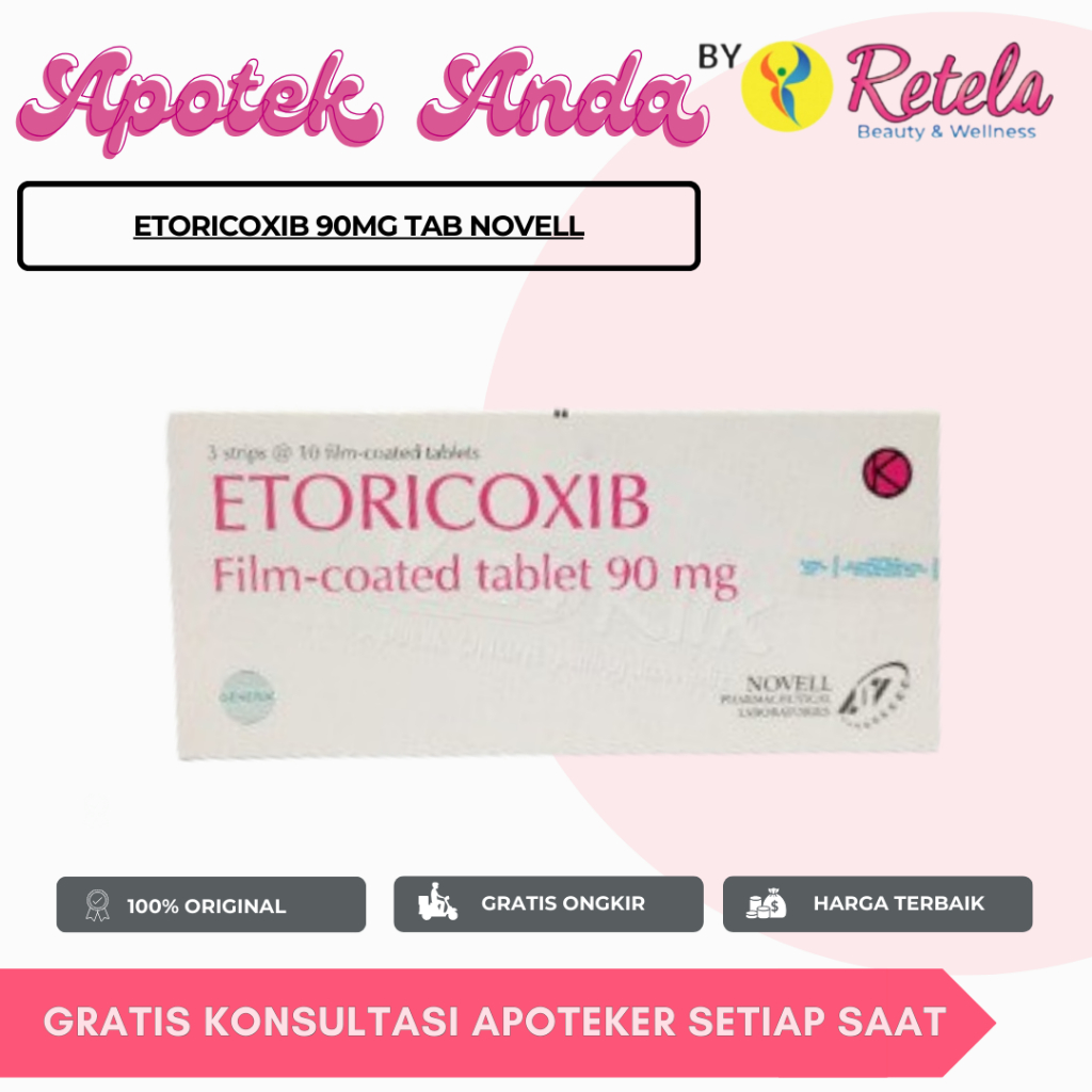 ETORICOXIB 90MG TAB NOVELL