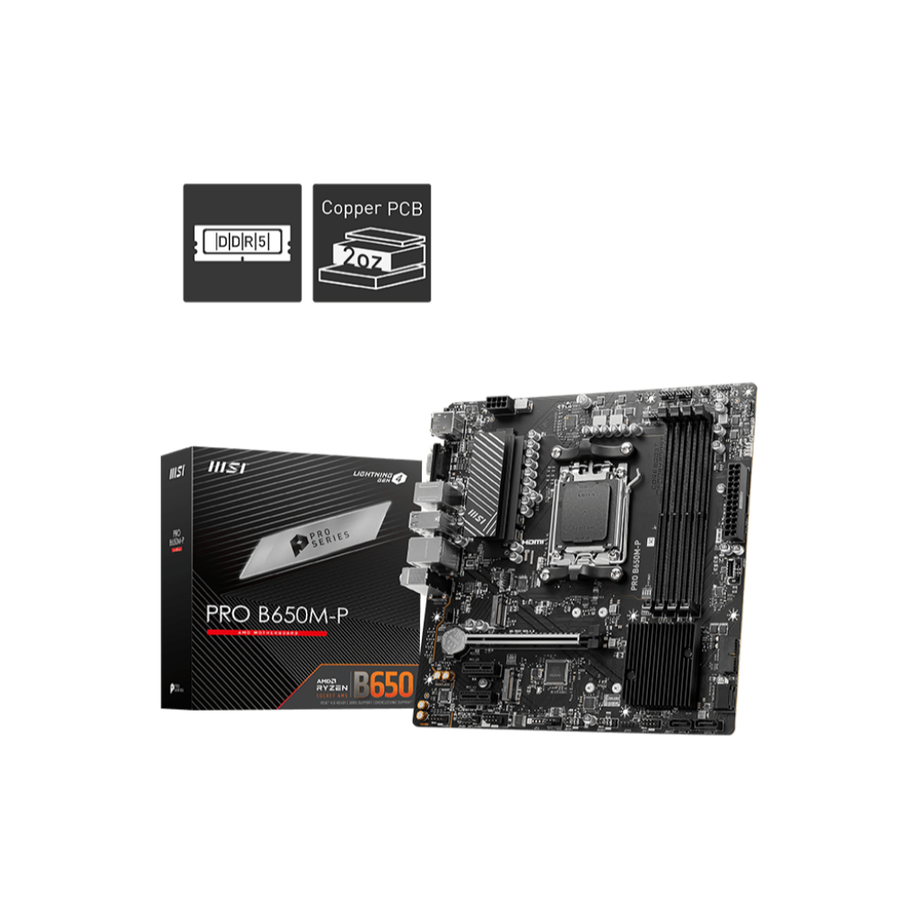 MOTHERBOARD MSI B650M-P AMD -05216