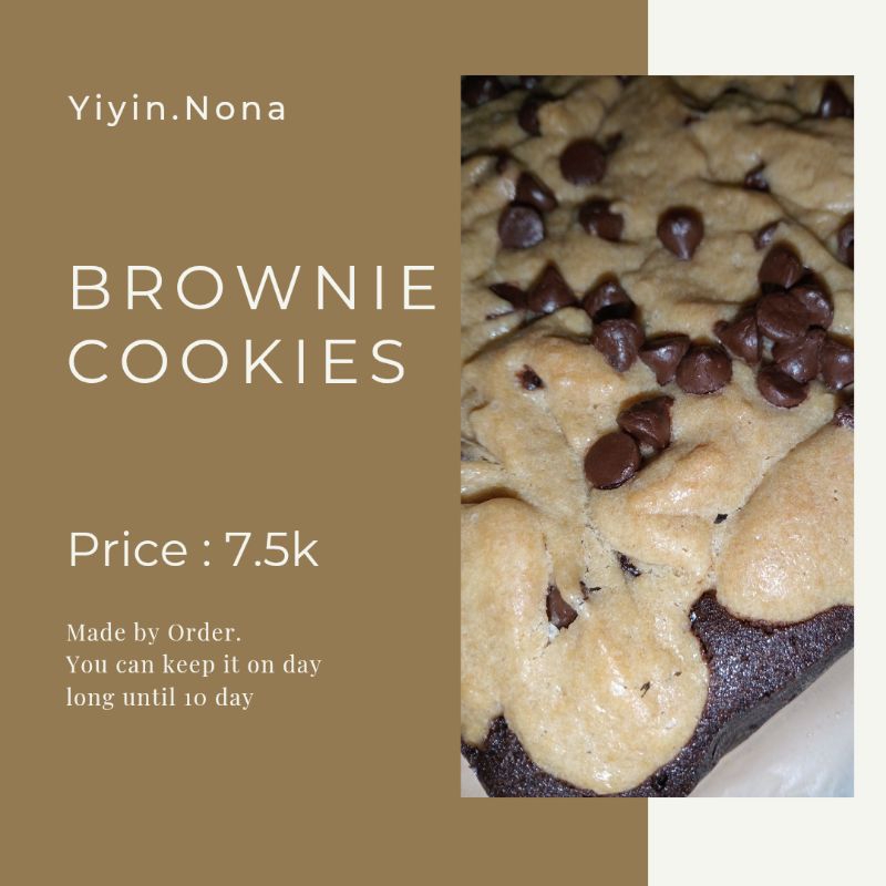 

Brookies (Brownies Cookies) by Nona Yiyin