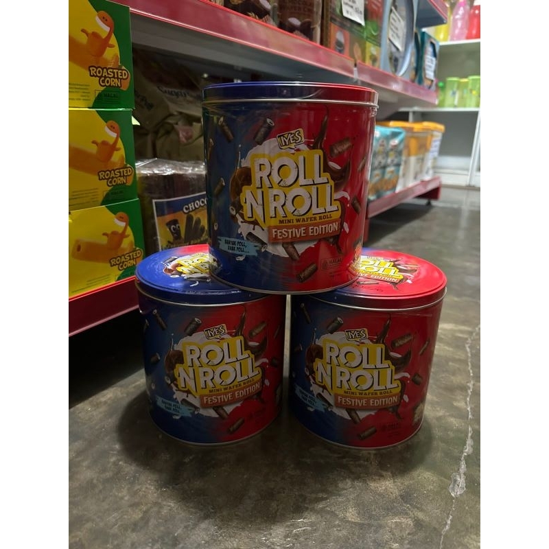 

wafer egg roll & roll rasa coklat 1toples
