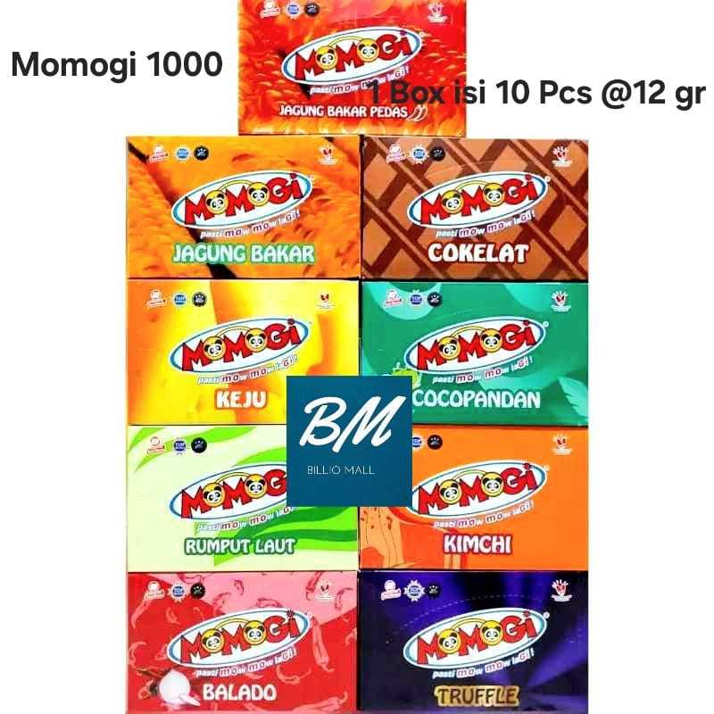 

Momogi 1000 Box (isi 10 Pcs)