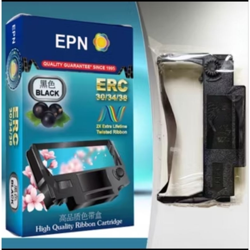 

Cartridge ERC 38 Refil Pita Kasir EPN Ribbon Refill Black ERC38 Tinta Printer Epson TM-U200 210 220 230 300 325 370 375 Bixolon SRP-270 SRP-275
