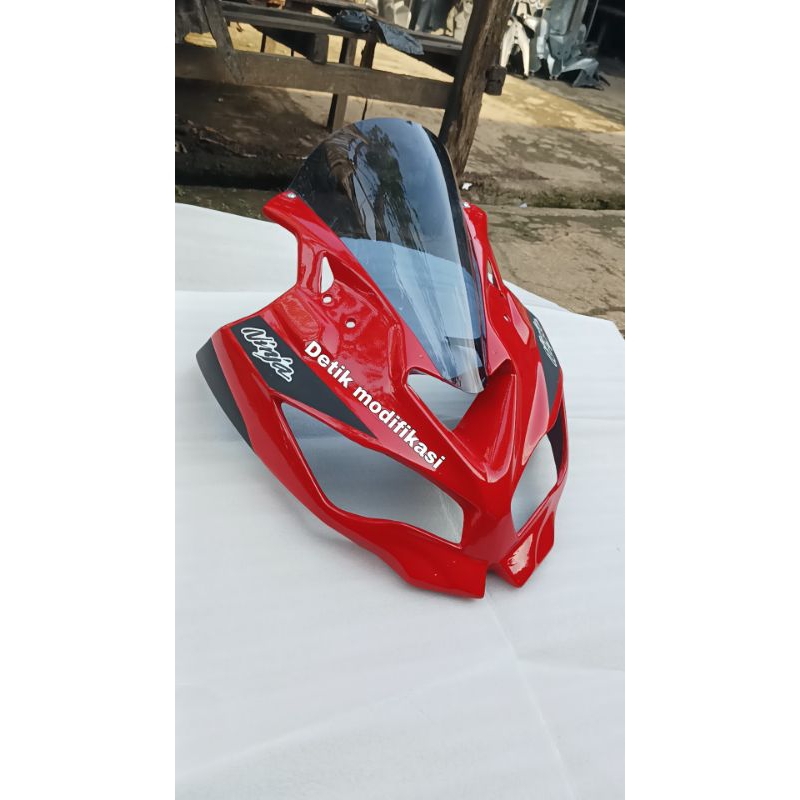 NINJA 250 FI OLD HEADLAMP NINJA FI MODEL ZX25R COVER TOPENG NINJA 250 FI MODEL TOPENG ZX25R