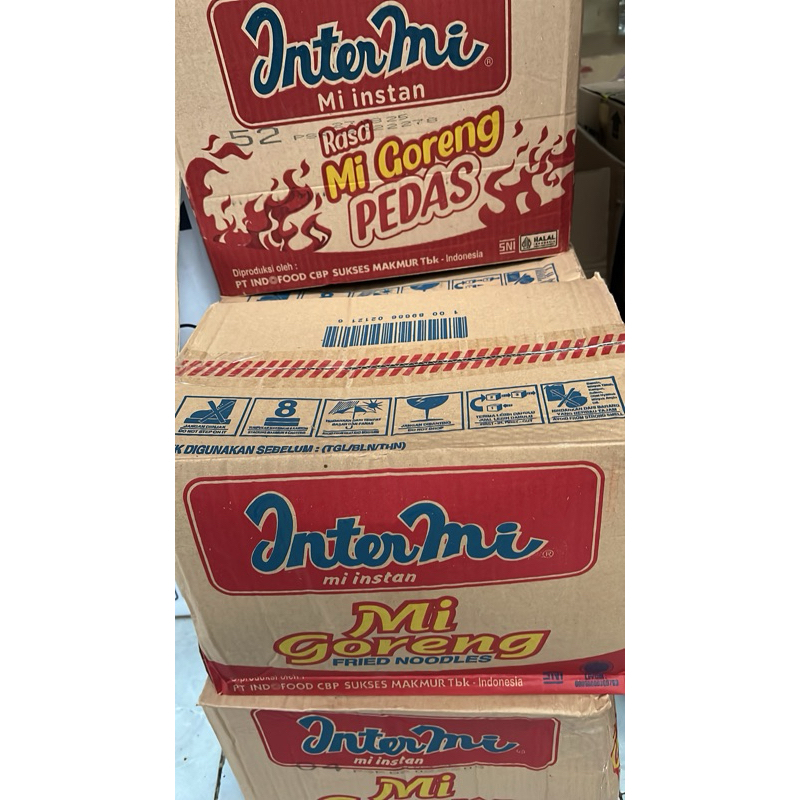 

INTERMIE MI GORENG & MI GORENG PEDAS