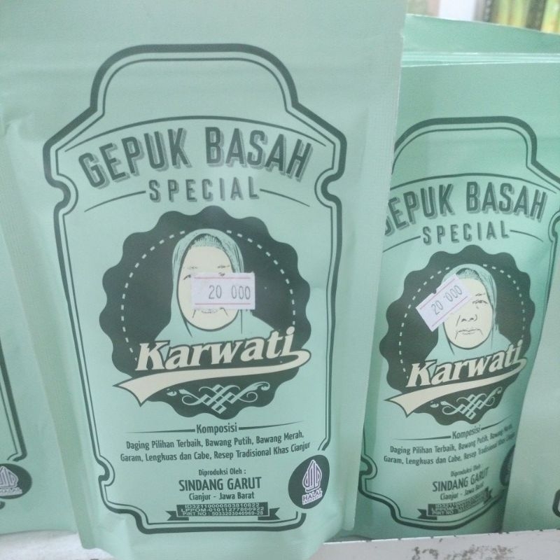 

gepuk basah sepecial karwati