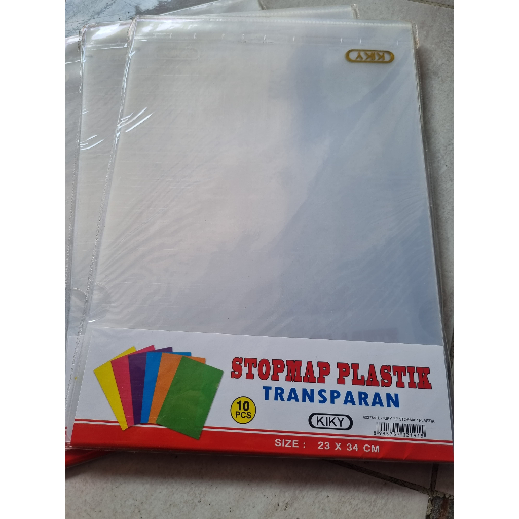 

MAP L / MAP BENING TRANSPARANT 23X34 TEBAL KIKY