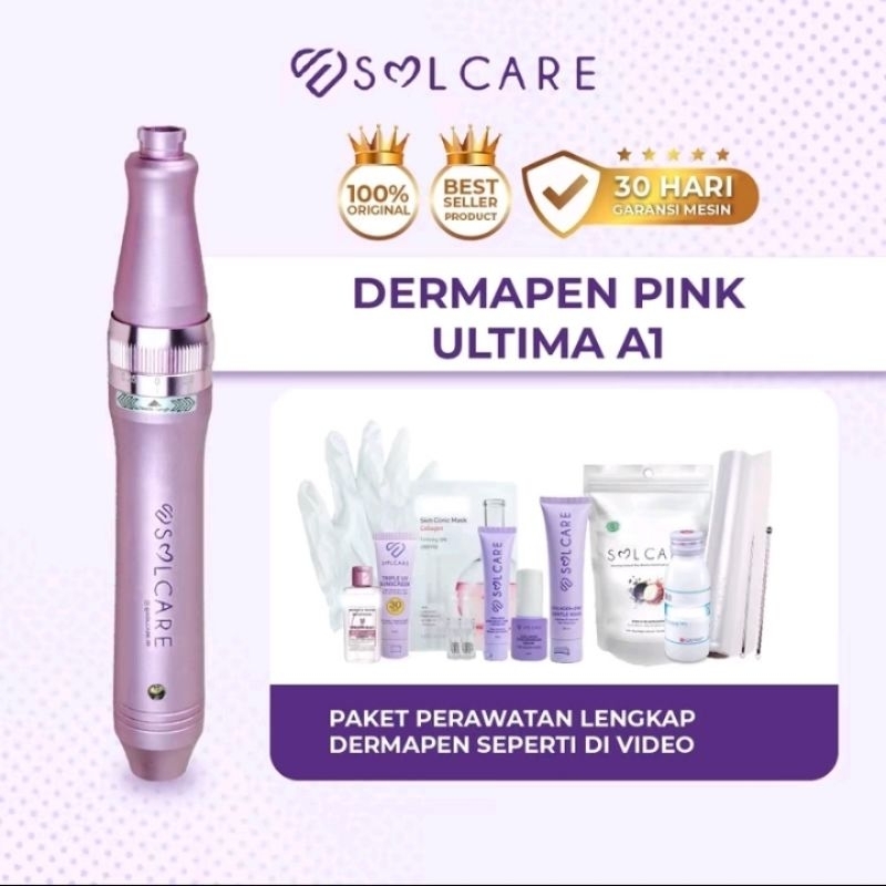SOLCARE.ID Alat dermapen ultima A1