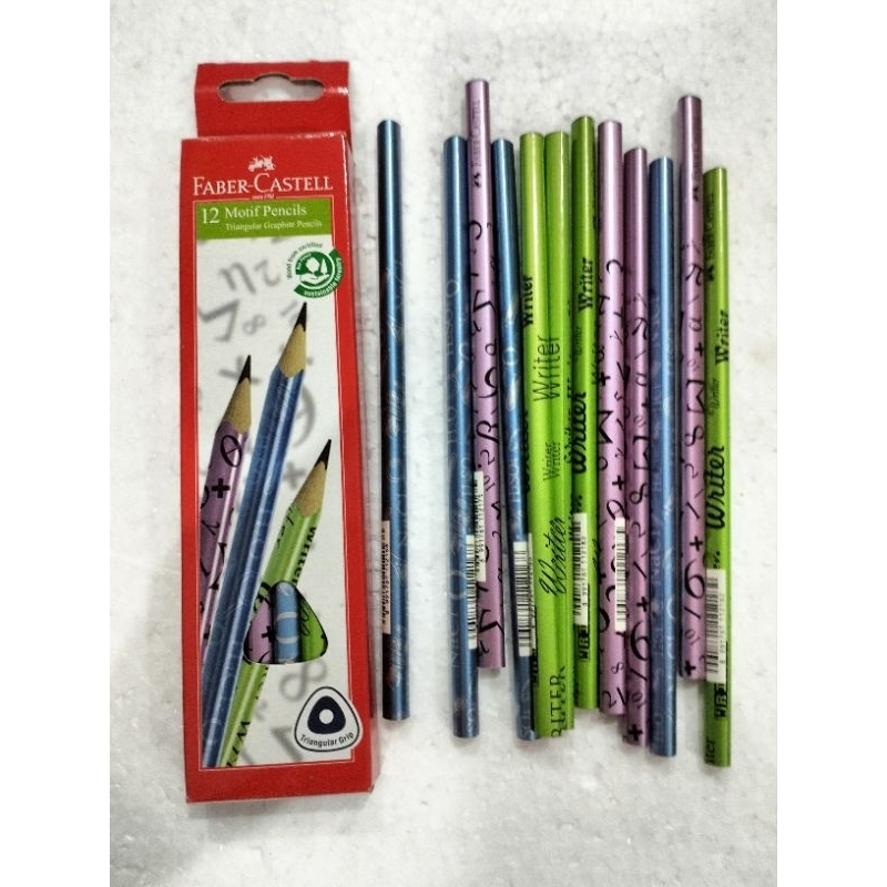 

PENSIL 2B ABJAD METALIK MERK FABER CASTEL PENSIL METALIK PENSIL ABJAD PENSIL CANTIK PENSIL FANCY