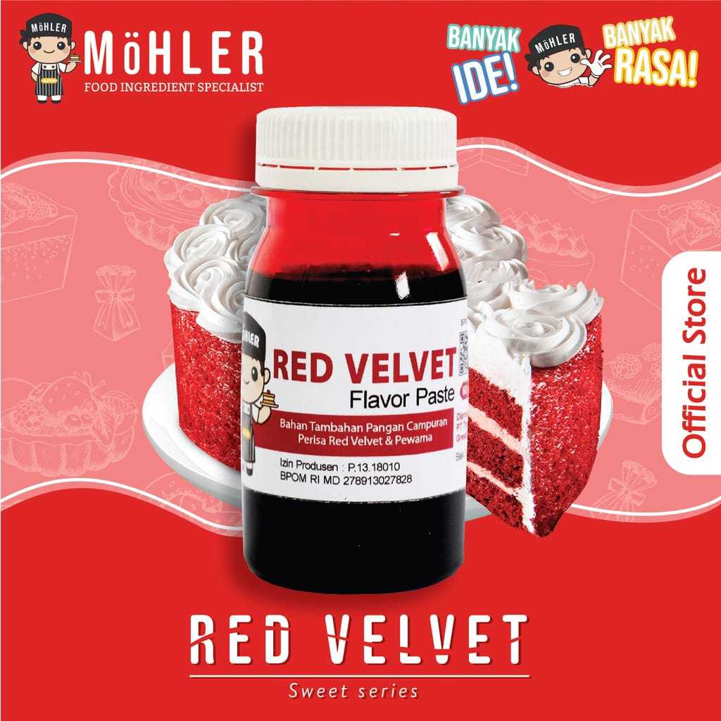 

Pasta Mohler Red Velvet Möhler