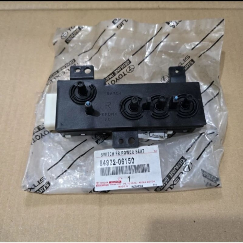 Saklar Switch Jok Elektrik TOYOTA INNOVA REBORN, FORTUNER VRZ ORIGINAL
