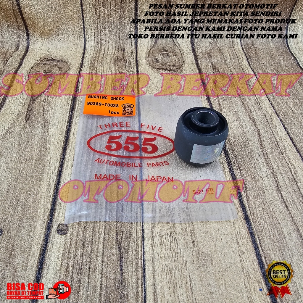 BUSHING SHOCK DEPAN INNOVA HILUX FORTUNER 555