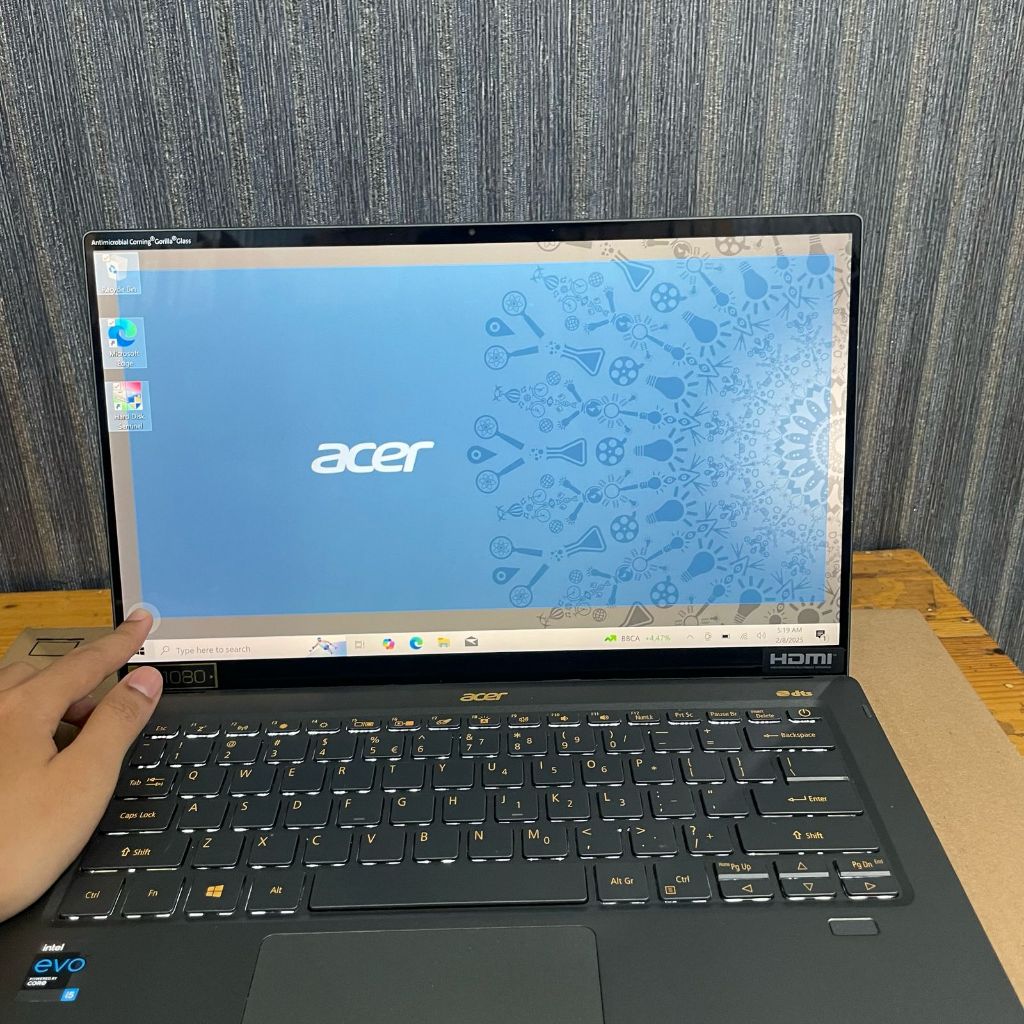 Laptop Acer Swift SF514-55T, Core i5-1135G7, Gen 11Th, #Touchscreen, Ram 8 Gb / 512Gb, Iris Plus Gra