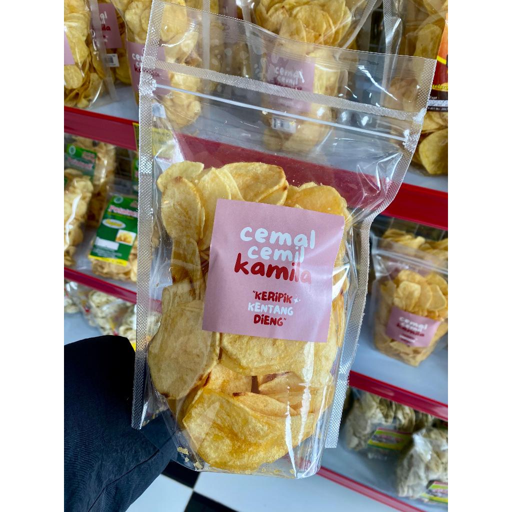 

Cemal Cemil Kamila, Kentang NOMOR 1, Keripik kentang khas Dieng