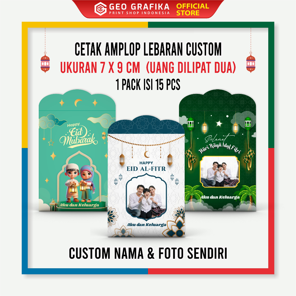 

Amplop Angpau Lebaran Custom Nama & Foto Uang DiLipat Dua (Isi 15 pcs)