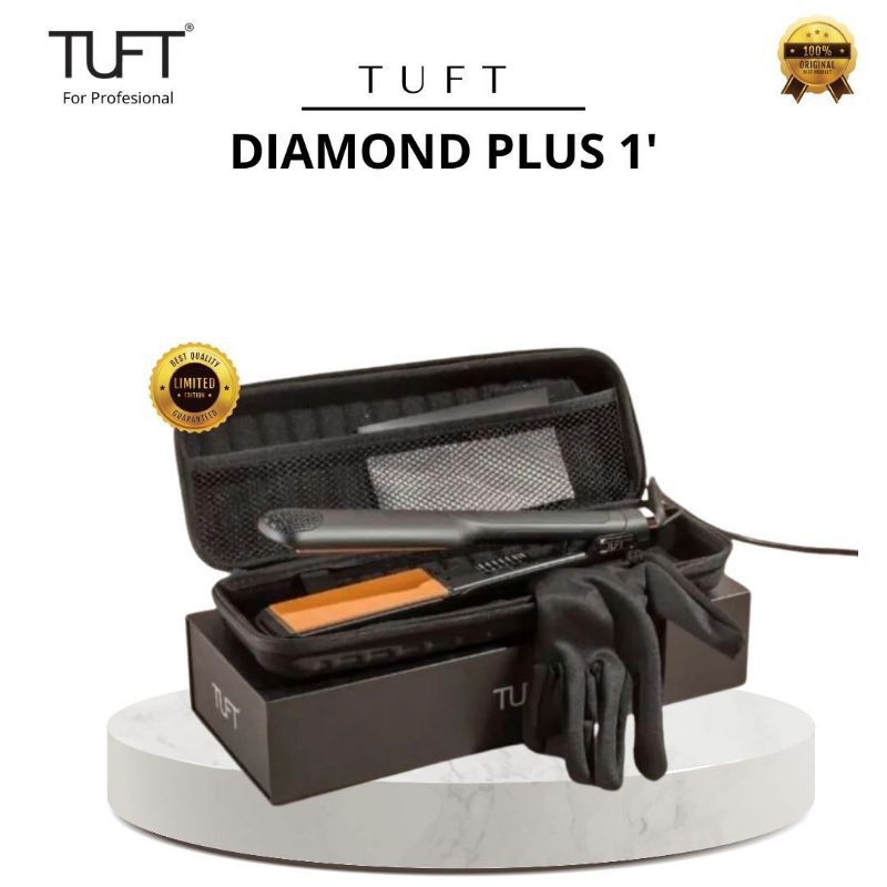 Tuft V2 Diamond Plus 2 inch Catok - Catokan 1 Inch 100% Original - 1 Tahun Garansi