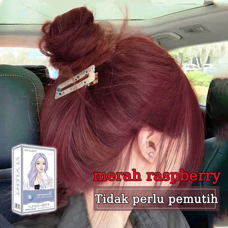 [Warna populer 2025] cat rambut STYLE FIT *210ml menutupi uban | bahan herbal | anti alergi | cat se