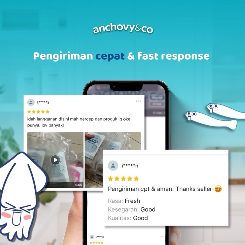 

RB Ikan Asin Dendeng Manis Tembang 500gr Anchovyandco