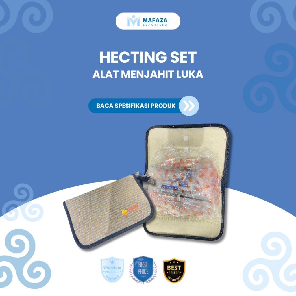 Hecting Set Alat Menjahit Luka Set Sakamed