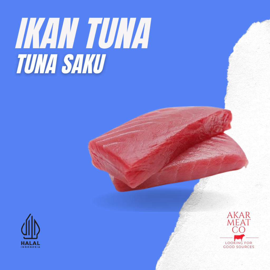 

Ikan Tuna Fillet Saku Yellow Fin Ikan Laut Segar Fresh 1 Kg