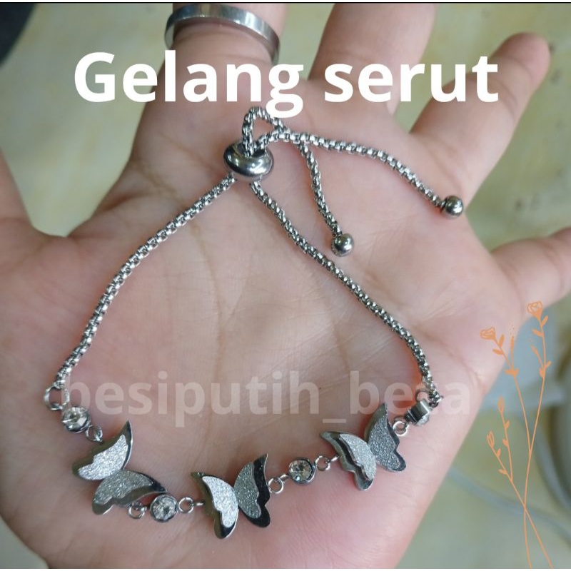 gelang besi putih ambon