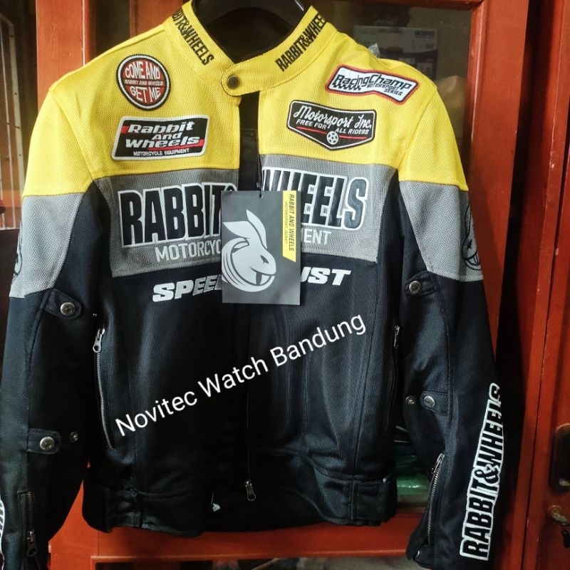 Rabbit and wheels Combo yellow second motor equipment Preloved jaket pria bekas berkualitas