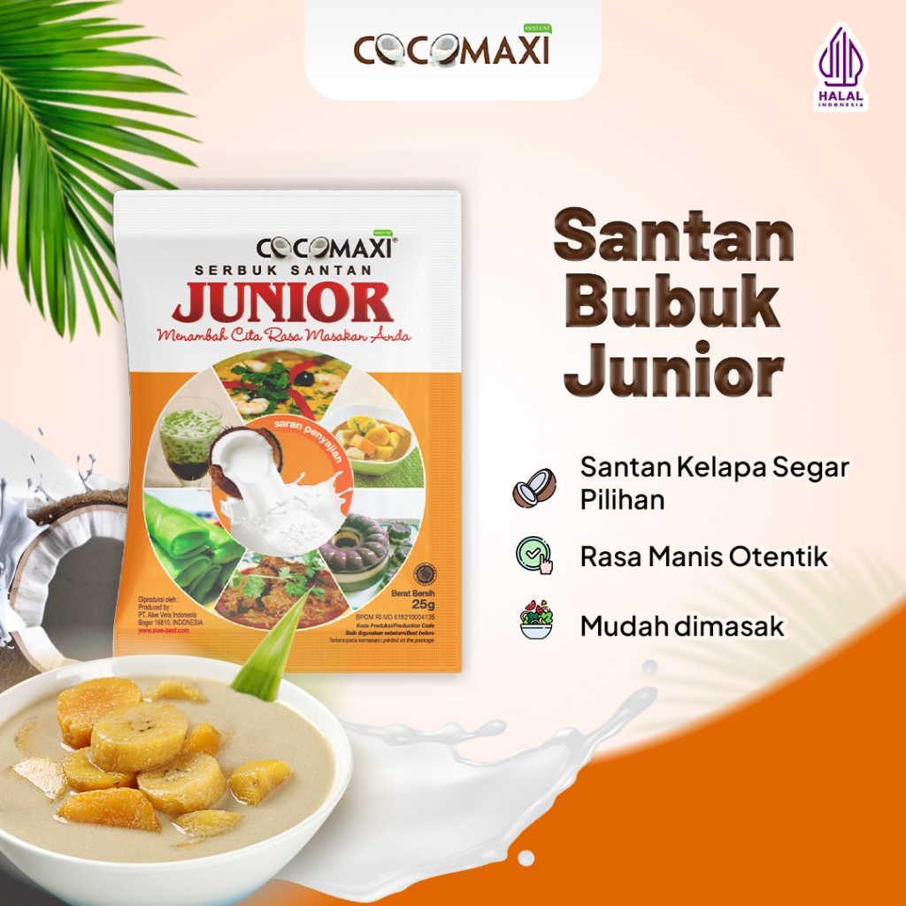 

COCOMAXI Santan Bubuk JUNIOR 25 Gram