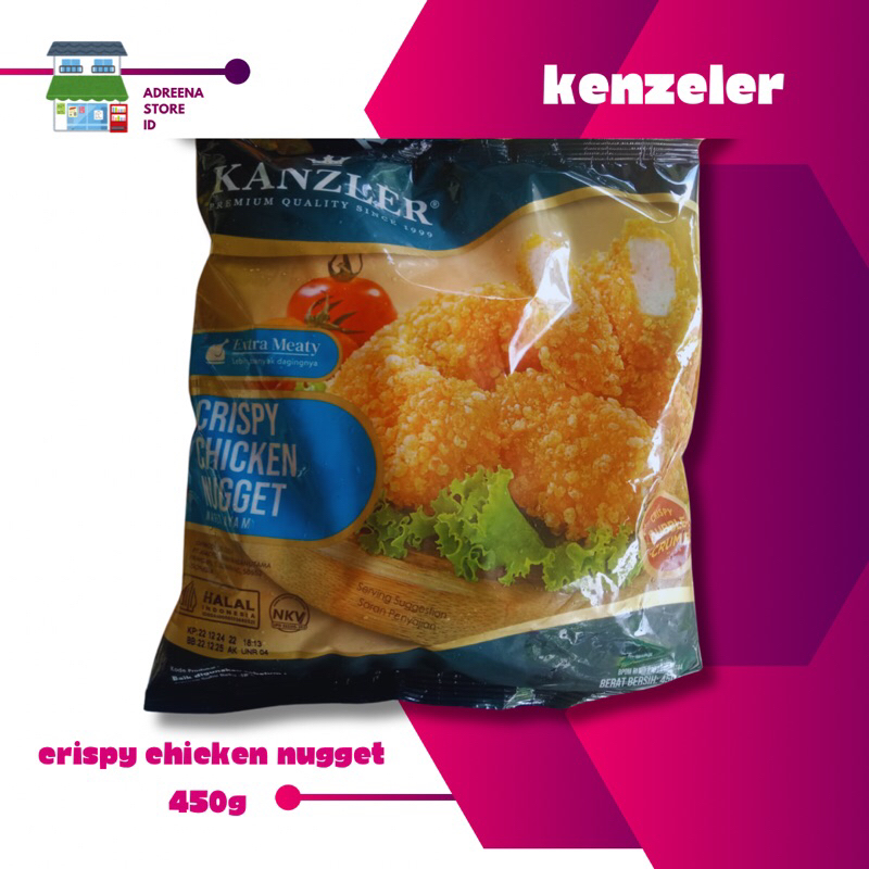 

KANZELER CRISPY CHICKEN NUGGET 450g NUGGET VIRAL TERENAK EXPIRED TERBARU PABRIK