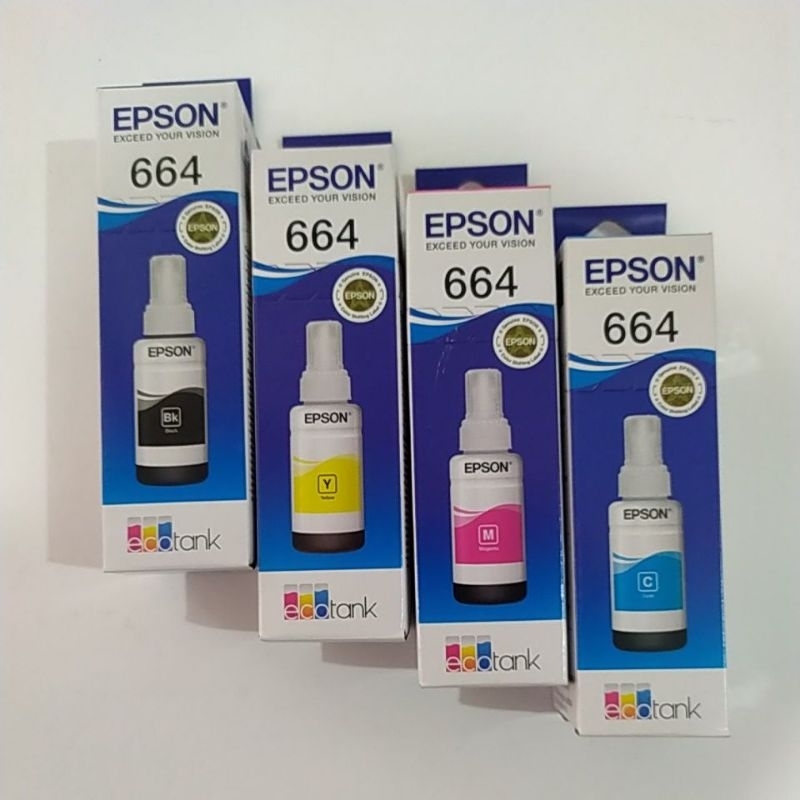 Tinta Epson 664 Original Resmi Epson