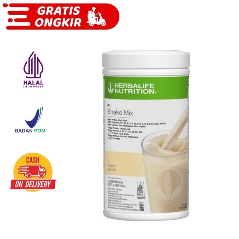 Herbalife Herba life Shake Susu Herbalife Milk Shake Bisa COD